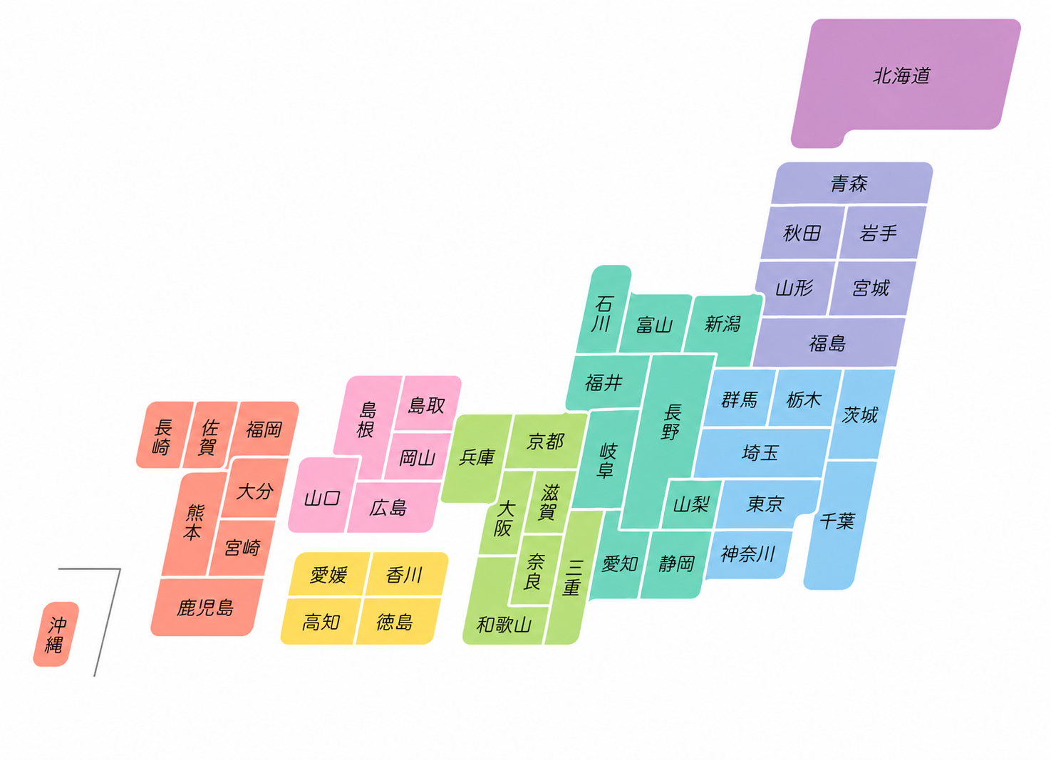 日本地図